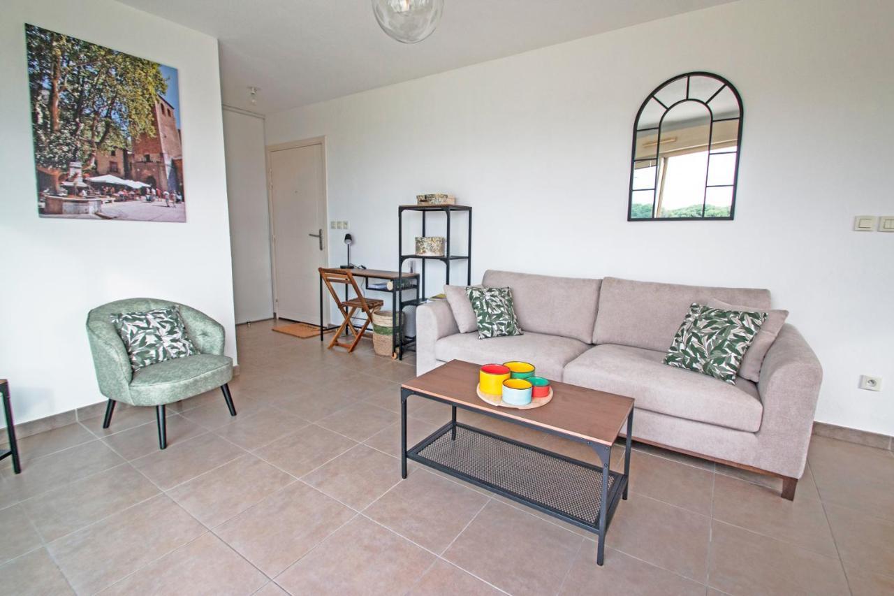 Appartement 4 Personnes, Grande Terrasse, Parking Prive, Wifi Montpellier Bagian luar foto